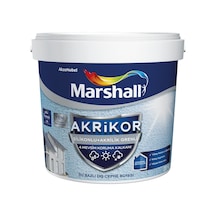 Marshall Akrikor Silikonlu + Akrilik Grenli Boya 20 Kg