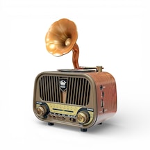 Rt-728a Nostalji Gramafon Radyo, Şık Tasarım, Trend Nostajik Radyo