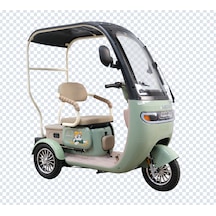 Arora Rüzgar Pro 650 W 60 V 20 AH 3 Tekerlekli Elektrikli Motosiklet Yeşil