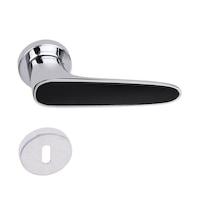 Ventus 4013.Ob.Cp.Mb Kapı Kolu Oda Tipi Krom - Mat Siyah Metal
