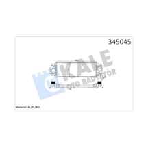 Kale-radyator Turbo Radyatörü Intercooler Trafıc Iı-vıvaro 01 1.9dt 540x175.6x40 Kale 345045 4408078 7700312903 1449600qaa