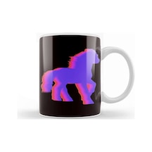 Horse Fan Equestrian Sport Horses Riding Cowboy Dressage Kupa Bardak Porselen Karışık