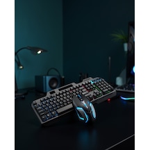 Mekanik Klavye Ve Mouse Seti Led Işıklandırma Xuczpg8018klavyeeeee-3 Diğer