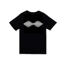 Stoned&Fame Arctic Monkeys Müzik Grubu No.1 Party Anthem Baskılı Unisex %100 Pamuk Siyah T-shirt SIYAH