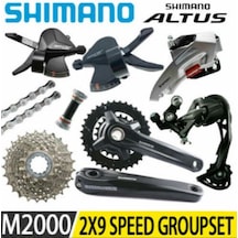 Shimano Altus Rd-m2000 3 9 Vites Mtb Grupset