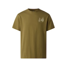 The North Face M Campıng Relaxed Short Sleeve Tee-graph Erkek Tişört Nf0a8gqm2el1 Sarı