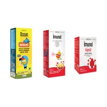 Imunol Şurup Multi Şurup Imunol Kapsül  Paketi 3 Lü