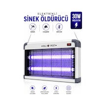 Elektrikli 30w Sivrisinek Öldürücü Sinek Kovucu Uv Led Işıklı Zincir Askılı