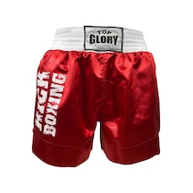 Top Glory Unisex Kick Boks Şortu 6603 Kırmızı