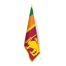 Sri Lanka Bayrağı -ofis-makam-toplantı Odaları - Saçaklı Makam Bayrağı 1