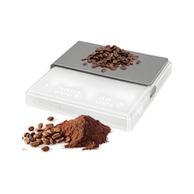 Zamanlayıcılı Mini Kahve Terazisi, 2kg/0,1g Doğru 3 Beyaz Diğer