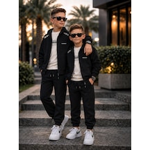 Kokoş Bebe Life Sports 3 Parça Mevsimlik Erkek Çocuk Takım - 7/15 Yaş - 31906 Siyah