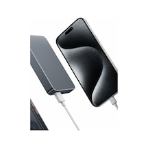Pb34 Lucci 10.000 Mah 20w Type-c 22.5w Usb Qc 15w Kablosuz Şarj Pd Magsafe Powerbank Gümüş
