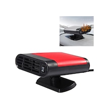 Araç Isıtıcısı, Sıcak Soğuk Fan, Ön Cam Camı, Buğu Çözücü, Dc 12v, Arıtma Versiyonu Kırmızı