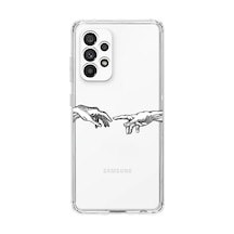 Samsung Galaxy Uyumlu A52 Silikon Desen199 Çok Renkli