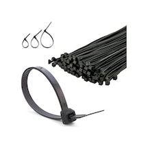 Çet-san 4,8x400 Kablo Bağı 100 Adet Siyah Renk Çeşidi