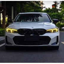 Bmw G20 Lci 2023+ Gündüz Ledi Sarı Far Modülü  Farlar İle Uyumlu G20lcisari123