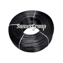 Sumergroup 8X10Mm Polietilen Pe Pnömatik Hortum Siyah 100Mt