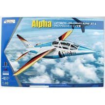 Kinetic K48087 1/48 Ölçek, Alpha Jet A Luftwaffe Anniversary Alpha Jet A Savaş Uçağı, Plastik Model Kiti-56346