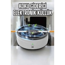 Küllük Duman Giderici Temizlenebilir Elektronik Pilli Çok Renkli
