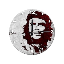 Ernesto Che Guevara Baskılı Duvar Saati (407685169) Çok Renkli