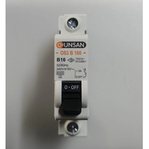 Günsan 1x20 A B Tipi 6ka W Otomat Sigorta