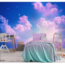 Gökyüzü Bulutlar Çocuk Odası Duvar Kağıdı