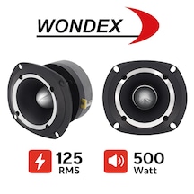 Wdx-77 Spl Dome Tweeter Çifti 1000wat-250w Rms 10 Cm Tiz 1. Sınıf Kalite