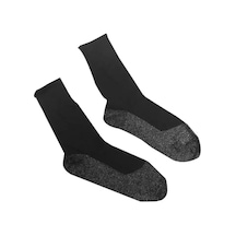 Yeni 1 Çift 35 Derece Termal Çorap Aluminize Elyaflar Supersoft Benzersiz Ultimate Konfor Çorap Siyah