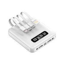 Concord C115 10.000 Mah Powerbank Typc Lighting Micro Usb (508563927)-Beyaz