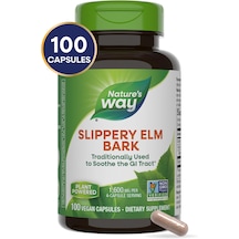 Nature's Way Slippery Elm Bark Traditional Support To Soothe The 100 Caps