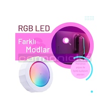 RGB Mıknatıslı Dokunmatik Led Atmosfer Lamba Çok Renkli
