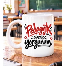 Öğretmen Hediye Kupa- Öğretmenler Günü Özel Tasarım Beyaz