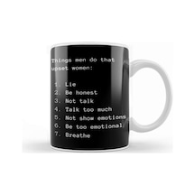 Couple Things Men Do To Upset Women Kupa Bardak Porselen Karışık