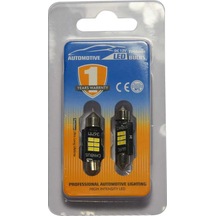 Set Ampul Sofit Led 2W 6 Led 36Mm Beyaz Canbus