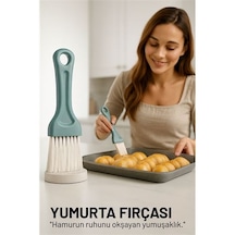 Zenvac Yumurta Fırçası 14 Cm Mutfak Yağlama Sos Sürme Fırçası Pasta Hamur Fırçası Zenvac29