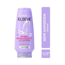 2 Adet Elseve Hydra Hyaluronic Nemi Hapseden Saç Bakım Kremi 250 Ml