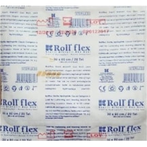 Flex Steril Hidrofil Gazlı Bez 30x80 Cm 2 Li 10 Zarf