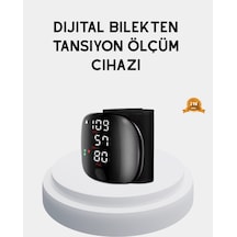 Taşınabilir Dijital Tansiyon Aleti Bilekten Ölçüm, Aritmi Uyarısı Ve Risk Göstergesi