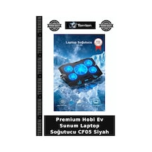 Premium Hobi Ev Sunum Laptop Soğutucu Cf05 Siyah