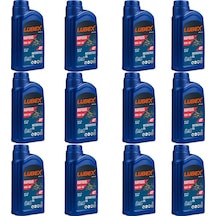 Lubex Rapidus 15W-40 1 L 4 Zamanlı Motosiklet Yağı (12 Adet)