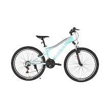 Bisan Gazelle Dağ Bisikleti 37 Cm V 27,5 Jant 21 Vites Turkuaz Koyu Pembe Turkuaz - Koyu Pembe
