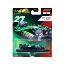 Hot Wheels Premium Formula 1 Kick Sauber 2025 No: 27 Jkd89