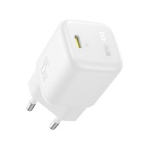 Baseus Picogo Gan Hızlı Şarj Cihazı Type-c Bağlantı Noktası Pd 45w Güç Adaptörü, Ab Tak Beyaz