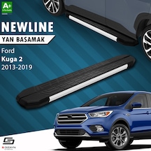 S-dizayn Ford Kuga 2 Newline Aluminyum Yan Basamak 183 Cm 2013-20