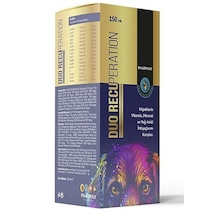 Pharmax Duo Köpek Recuperation 150 Ml İştahsızlık, Hastalık Sonrası Besleme & Sıvı Prebiyotik Takviye
