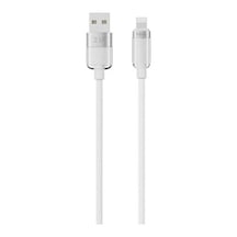 Knıt Glam 2.1a Hızlı Şarj Destekli, Usb-a To Lightning Şarj Ve Data Aktarım Kablosu, 1 Metre, Beyaz