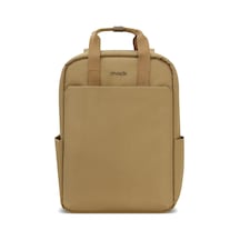 Mce-1523 Nova Eco Çevre Dostu Laptop Sırt Çantası 15.6 İnç, Ykk Fermuarlı Bilgisayar Sırt Çantası, Kadın Ve Erkek Günlük Çanta, Okul Ve İş Çantası, Camel