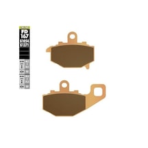 Kawasaki Ninja Zx-6r Arka Fren Balatası 2000-2002 Galfer Sinter Metal