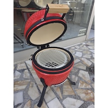 Tr Prime 13 Seramik Kömürlü Kırmızı Barbekü Genel